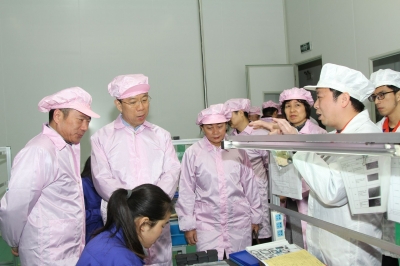 2017年2月16日国标委副主任郭辉视察伟德国际victor1946