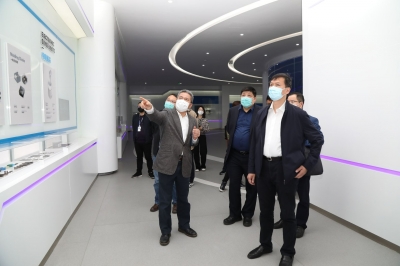 2020年4月22日工信部驻浙江复工复产联络组一行伟德国际victor1946